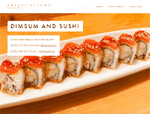 Tablet Screenshot of amerasia-sumosushi.net